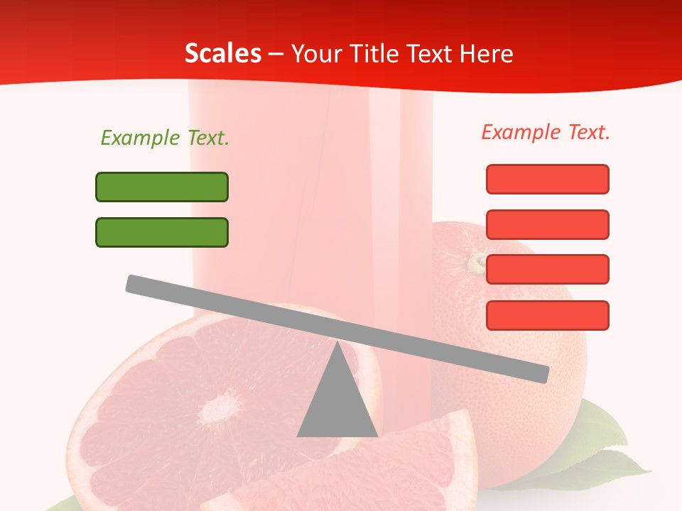 Refreshment Straw Fresh PowerPoint Template