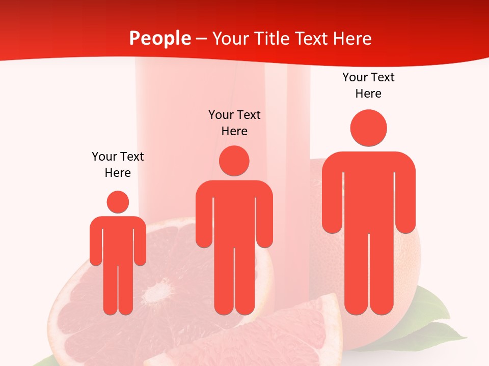 Refreshment Straw Fresh PowerPoint Template