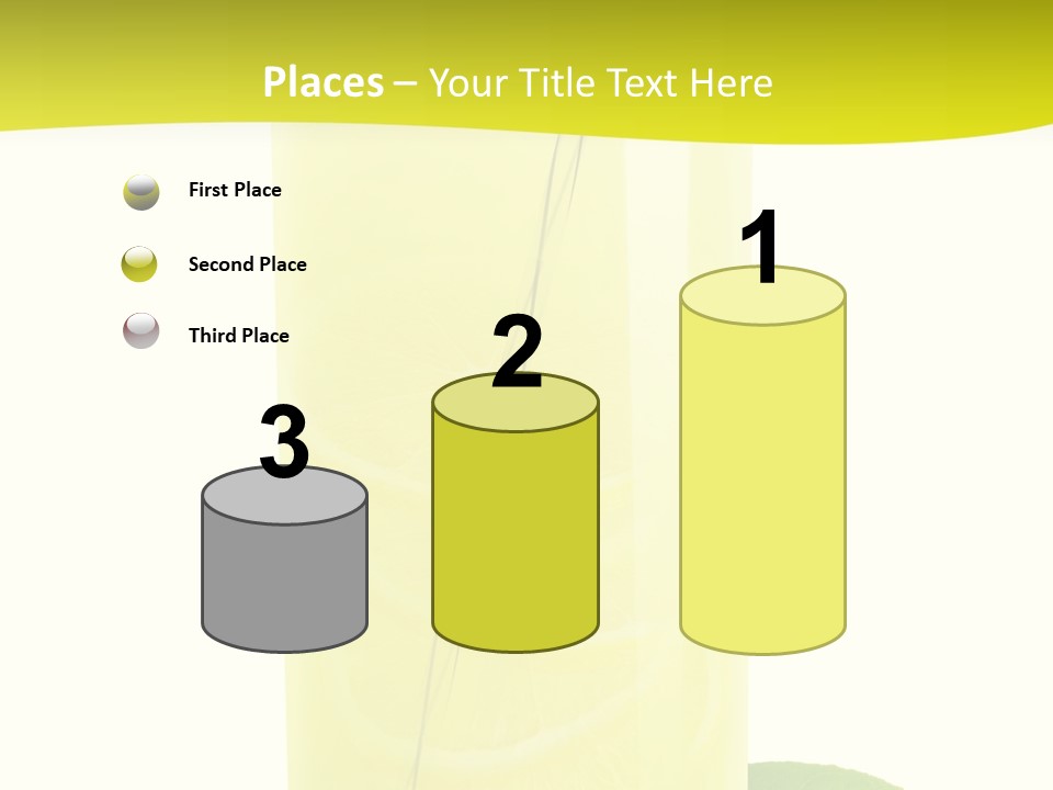 Close Up Vibrant Studio Shot PowerPoint Template