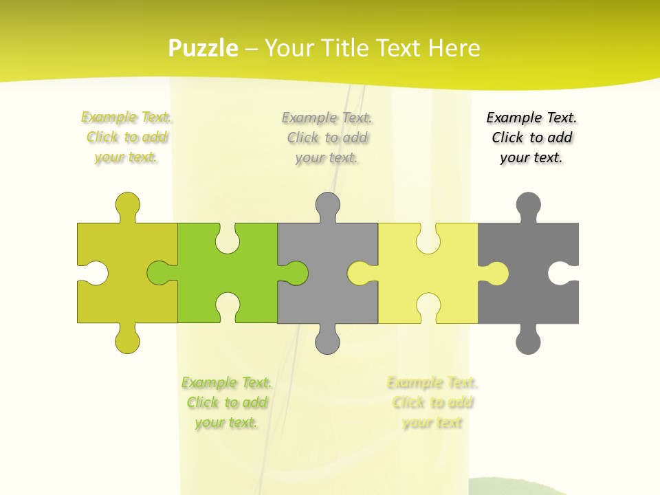 Close Up Vibrant Studio Shot PowerPoint Template