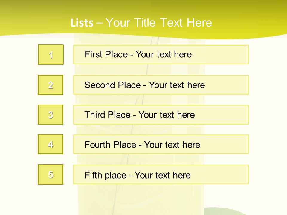 Close Up Vibrant Studio Shot PowerPoint Template