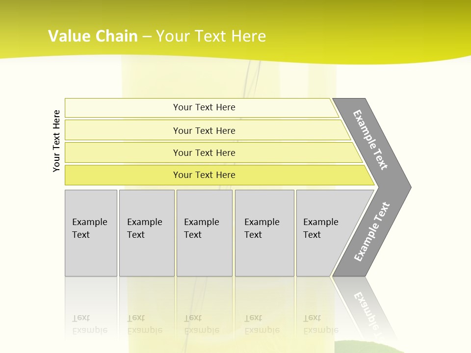 Close Up Vibrant Studio Shot PowerPoint Template