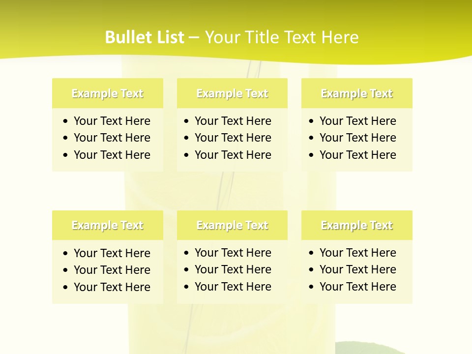 Close Up Vibrant Studio Shot PowerPoint Template