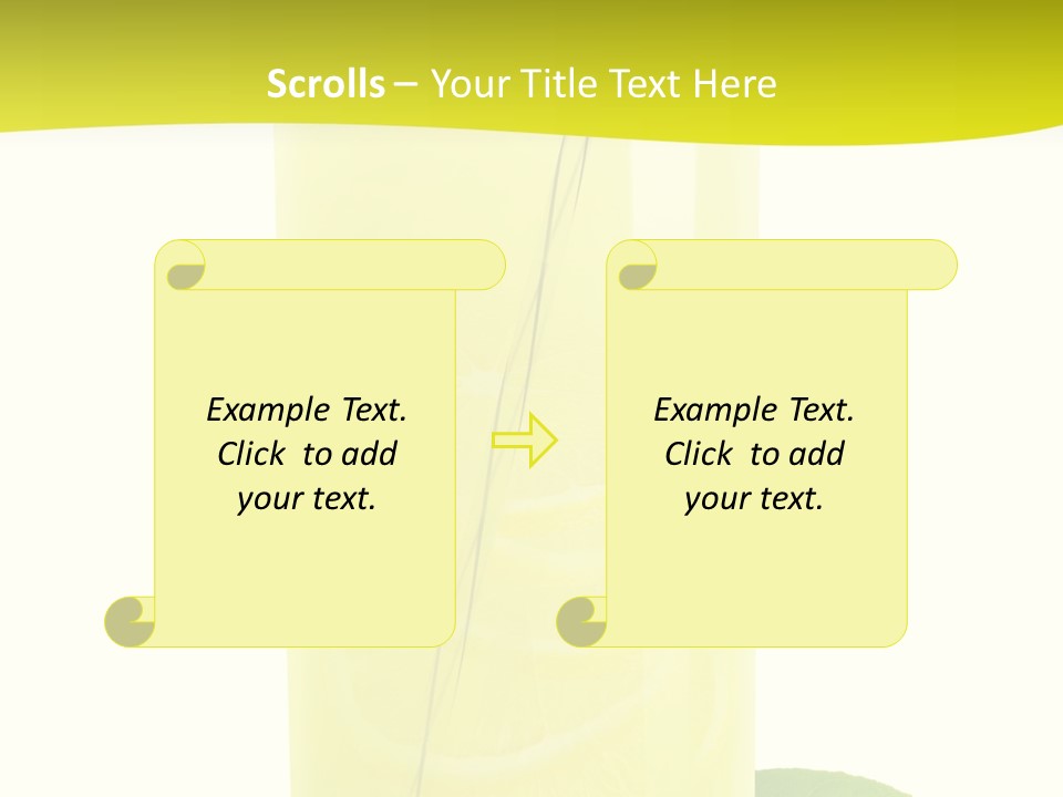 Close Up Vibrant Studio Shot PowerPoint Template