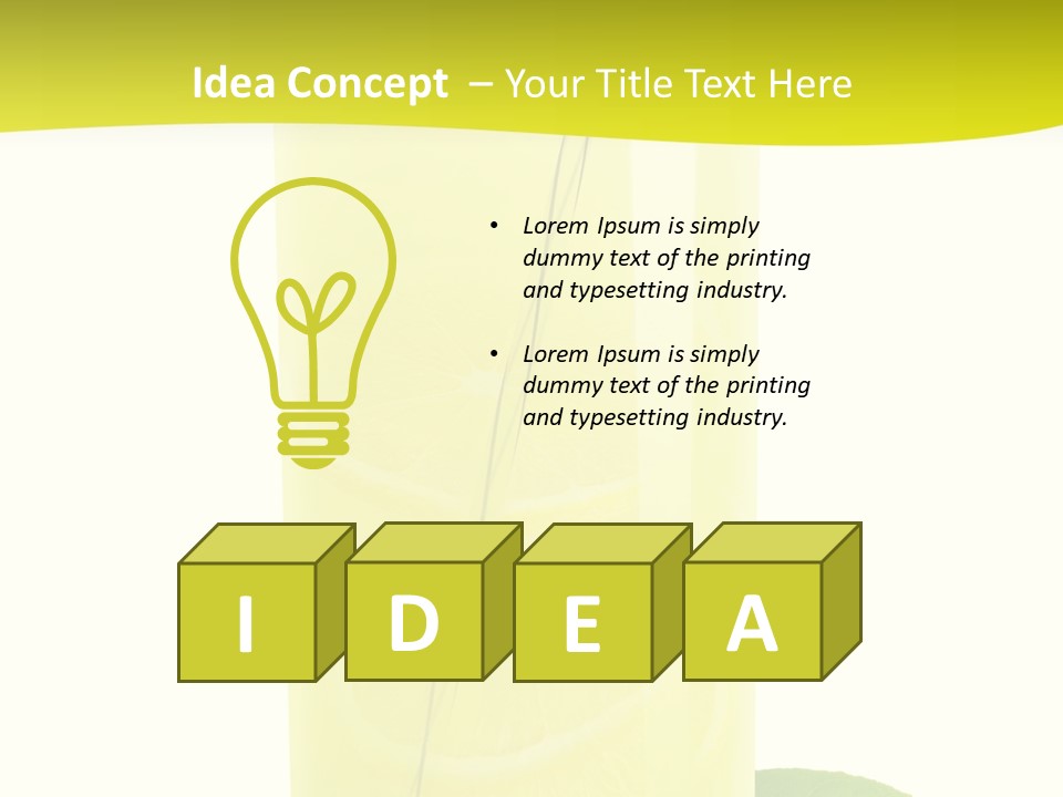 Close Up Vibrant Studio Shot PowerPoint Template