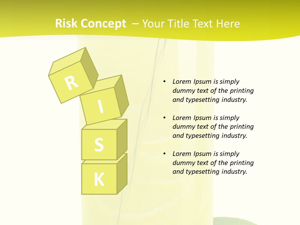 Close Up Vibrant Studio Shot PowerPoint Template