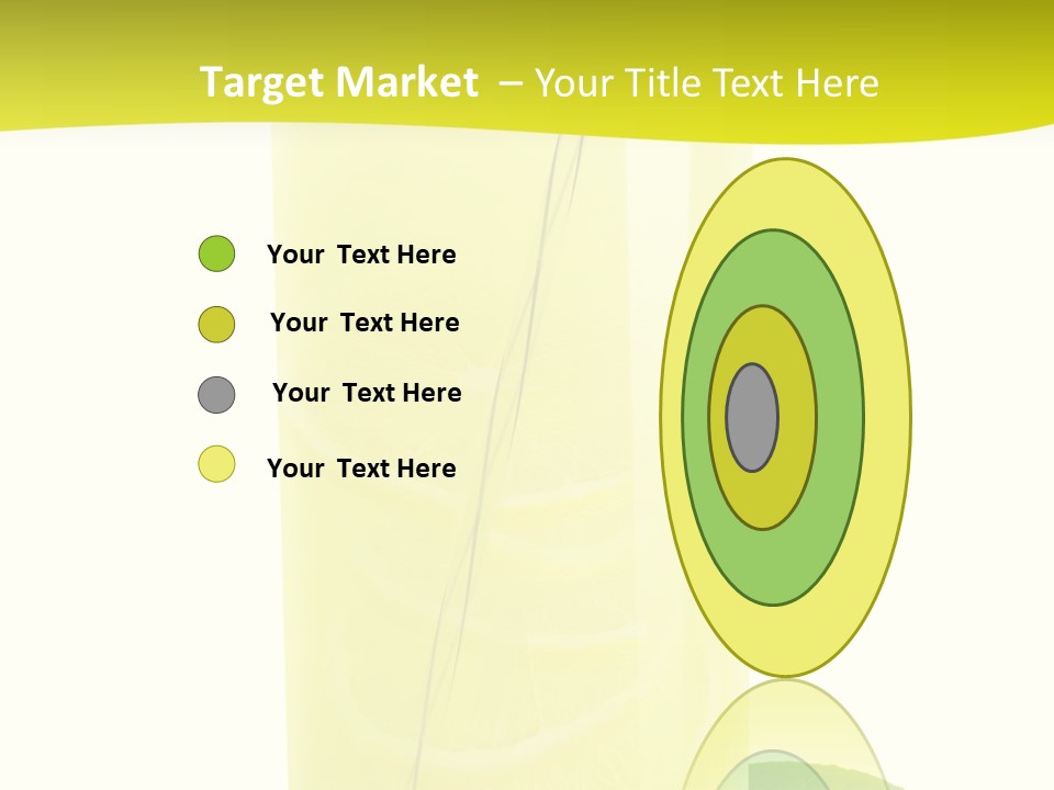 Close Up Vibrant Studio Shot PowerPoint Template