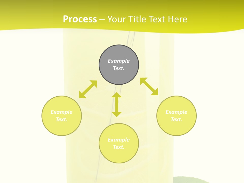 Close Up Vibrant Studio Shot PowerPoint Template