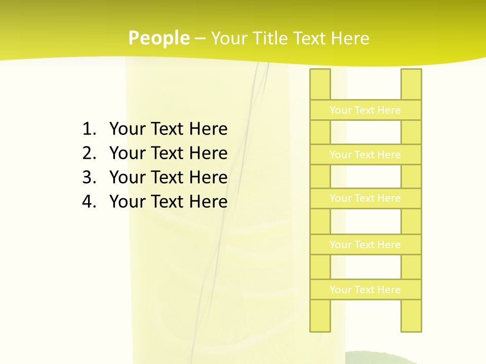 Close Up Vibrant Studio Shot PowerPoint Template