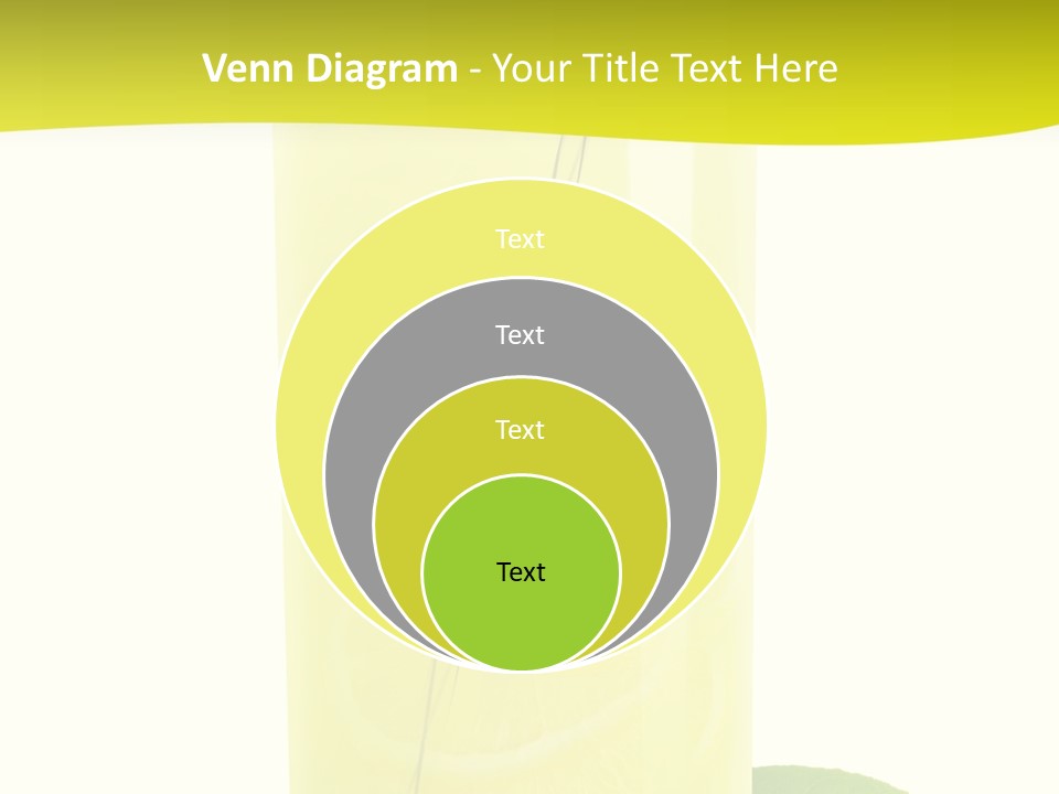 Close Up Vibrant Studio Shot PowerPoint Template