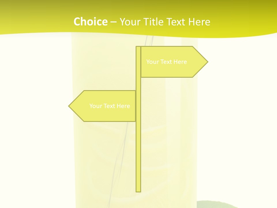 Close Up Vibrant Studio Shot PowerPoint Template