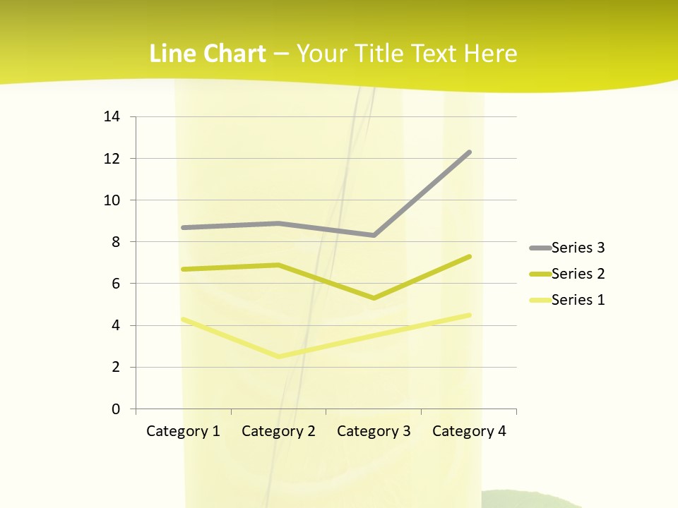 Close Up Vibrant Studio Shot PowerPoint Template