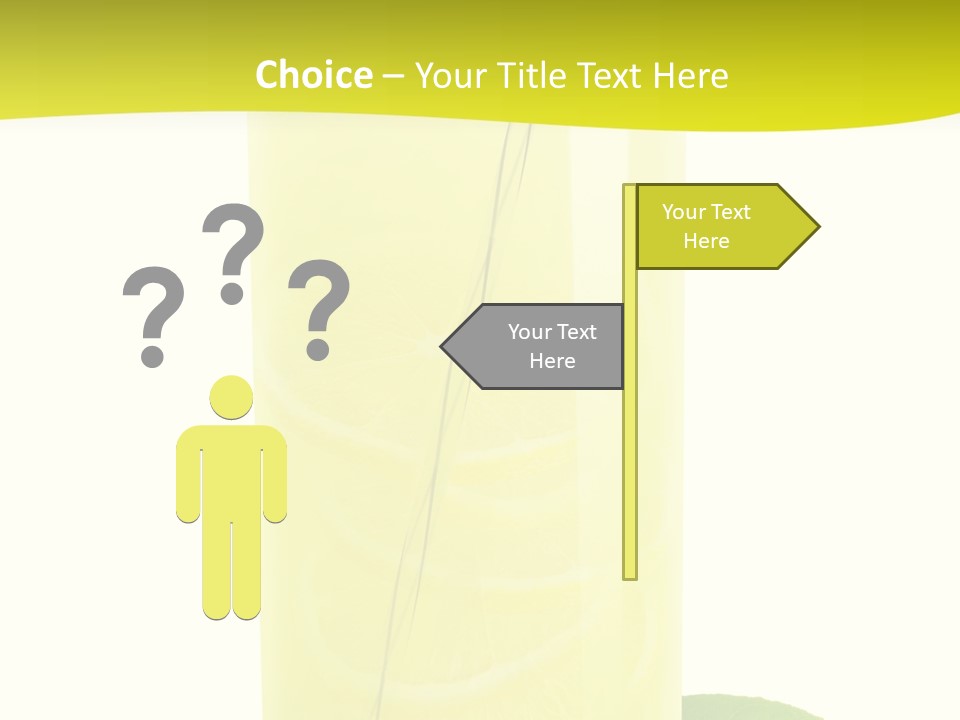 Close Up Vibrant Studio Shot PowerPoint Template