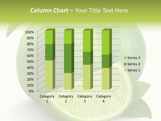 Isolated Slice Refreshing PowerPoint Template