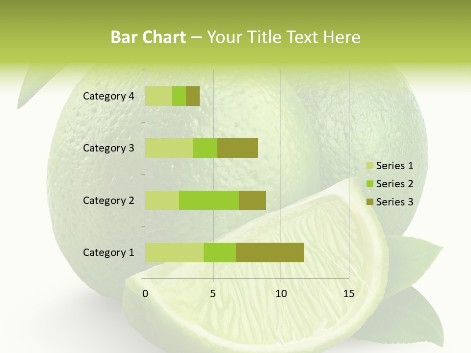 Isolated Slice Refreshing PowerPoint Template
