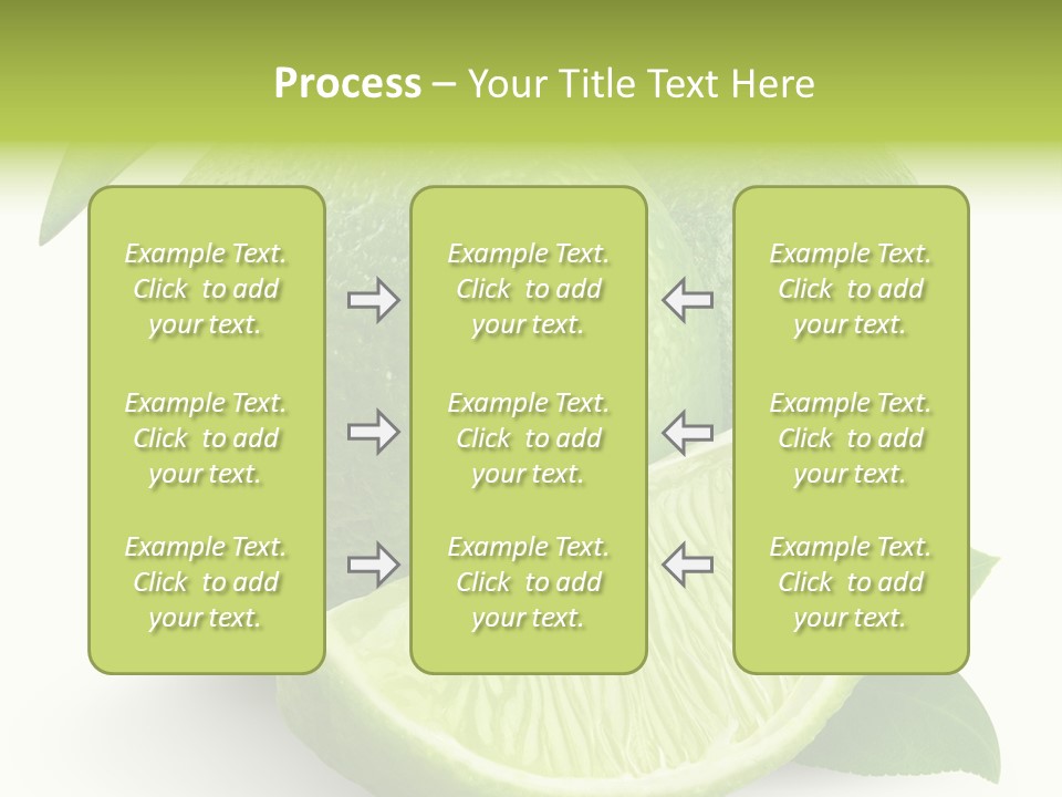 Isolated Slice Refreshing PowerPoint Template