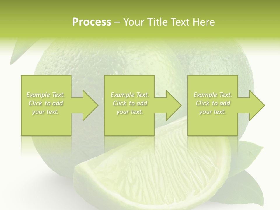 Isolated Slice Refreshing PowerPoint Template