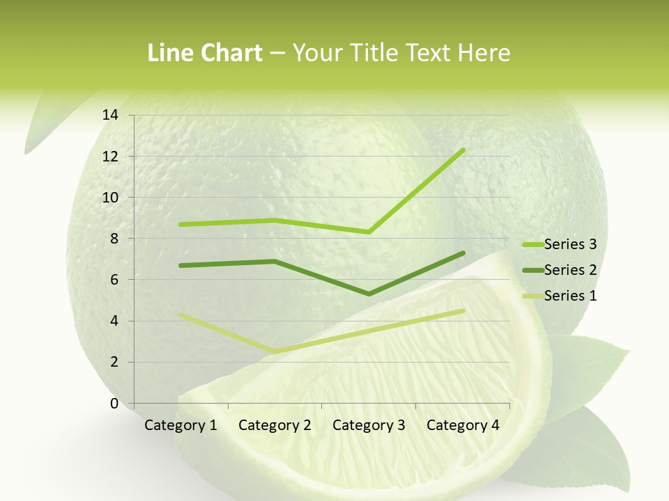 Isolated Slice Refreshing PowerPoint Template