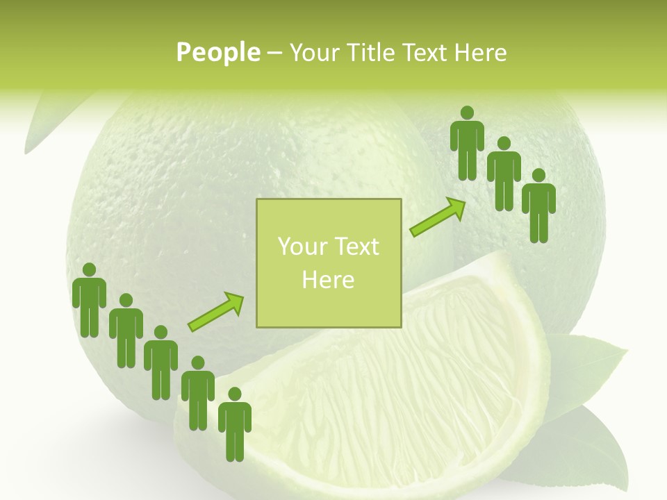 Isolated Slice Refreshing PowerPoint Template