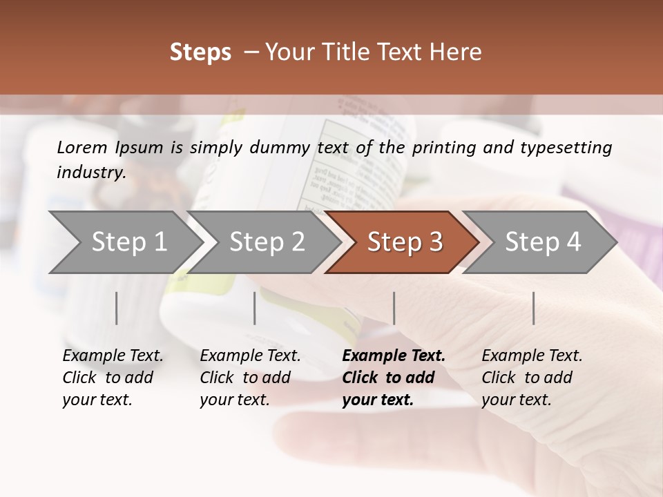 Medicine Caucasian Alternative PowerPoint Template