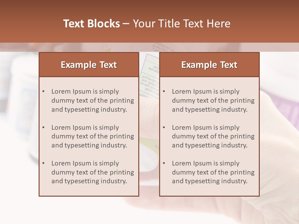 Medicine Caucasian Alternative PowerPoint Template