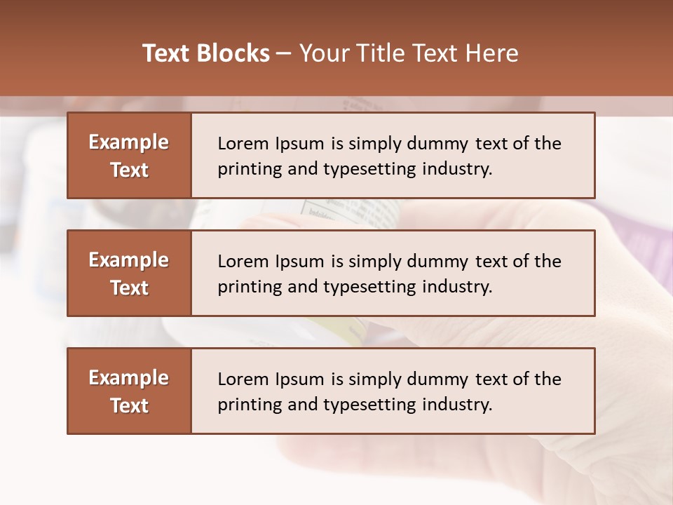 Medicine Caucasian Alternative PowerPoint Template