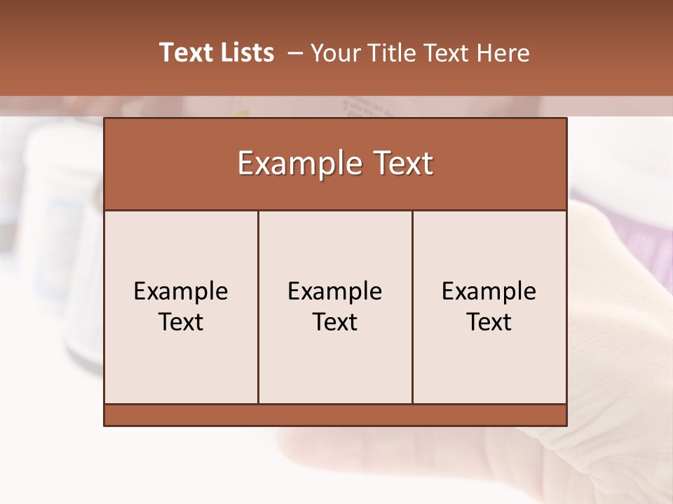 Medicine Caucasian Alternative PowerPoint Template