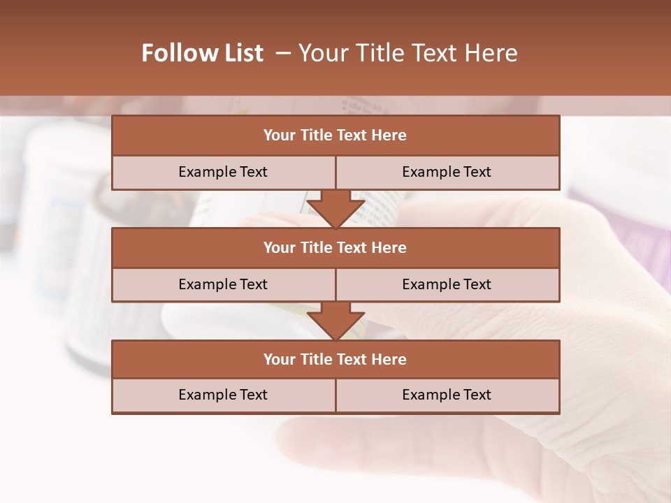 Medicine Caucasian Alternative PowerPoint Template