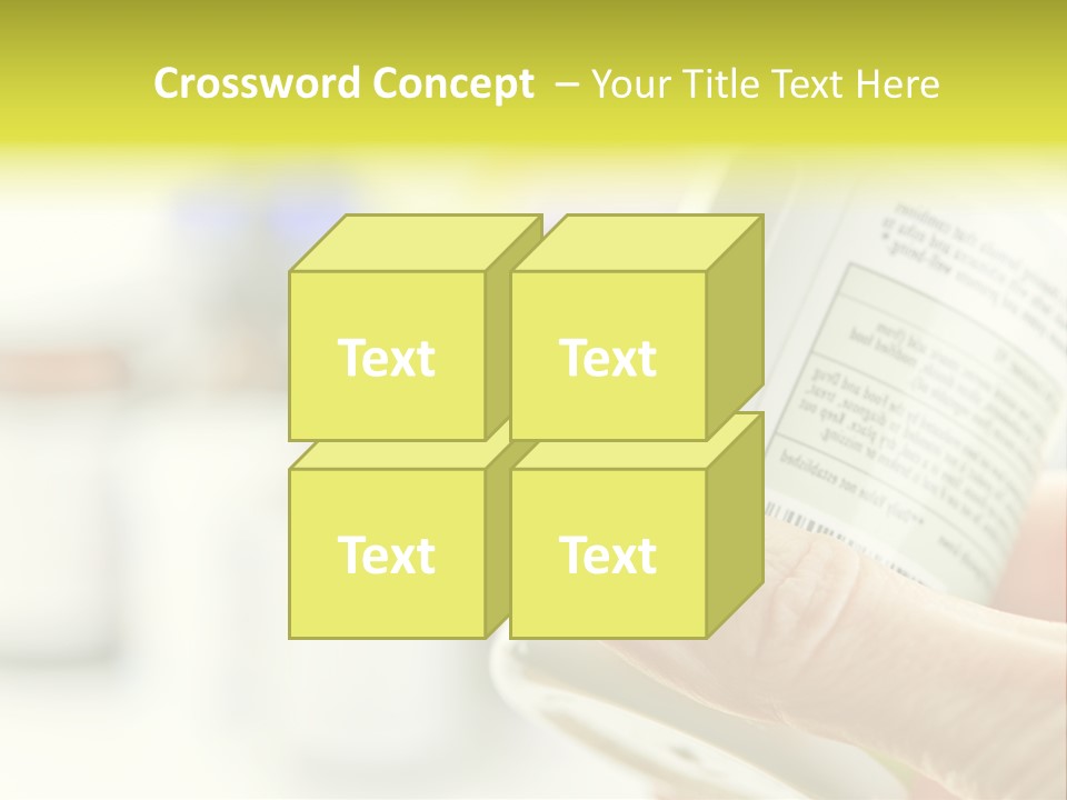 Pharmaceuticals Reading Medicines PowerPoint Template