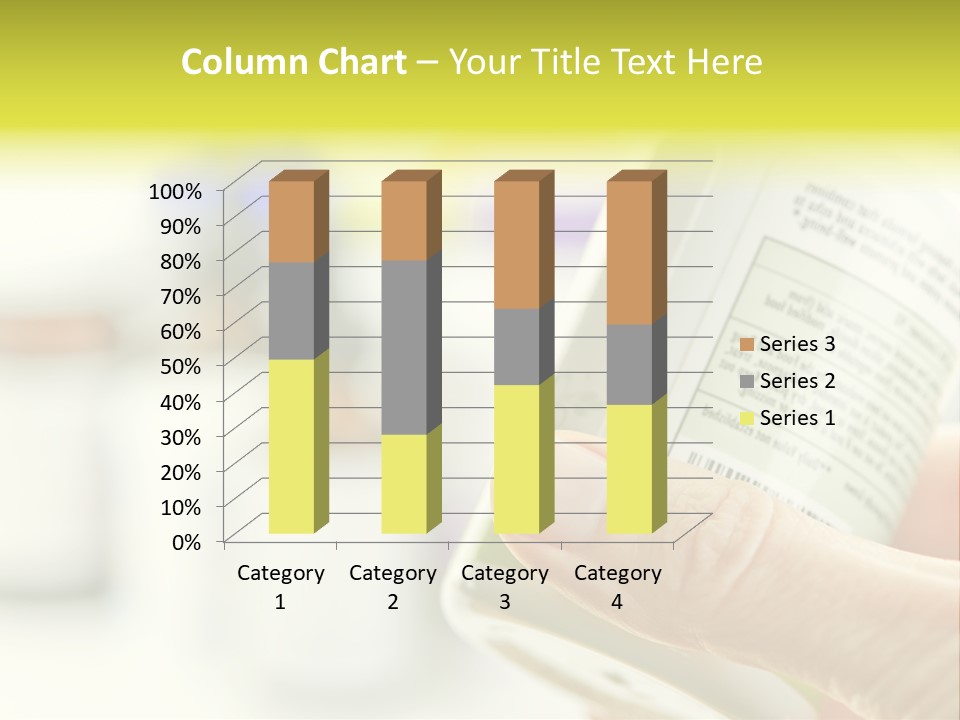 Pharmaceuticals Reading Medicines PowerPoint Template