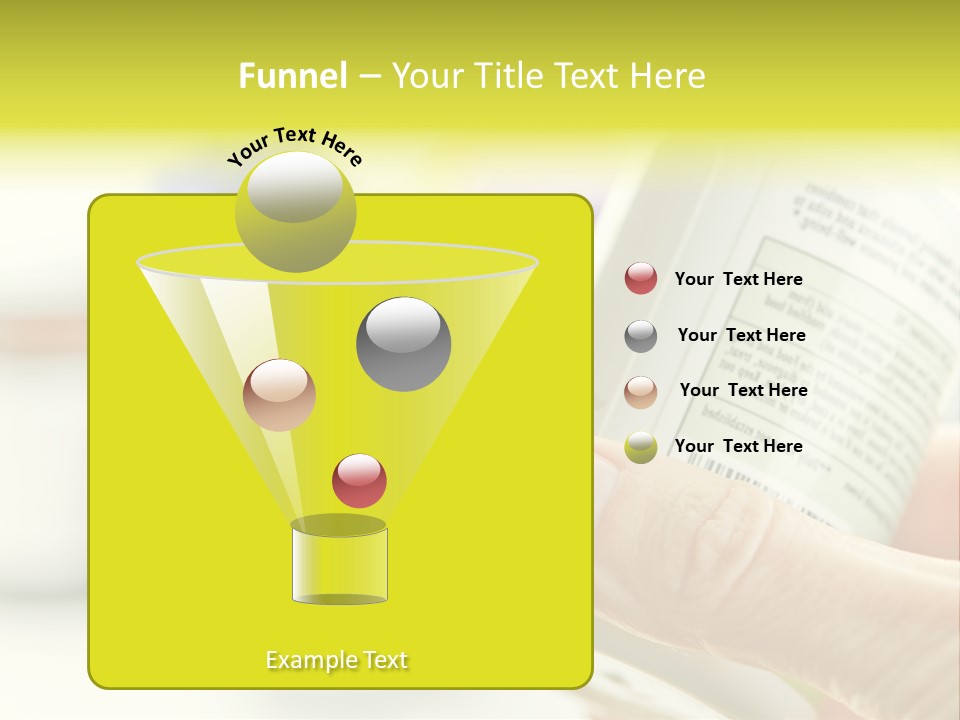 Pharmaceuticals Reading Medicines PowerPoint Template