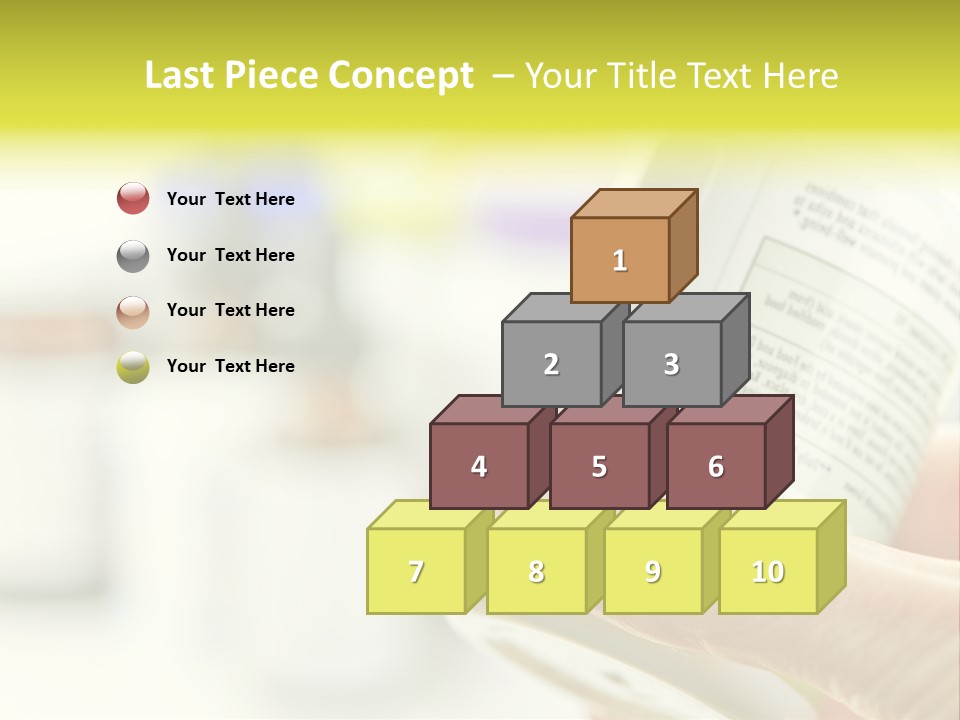 Pharmaceuticals Reading Medicines PowerPoint Template