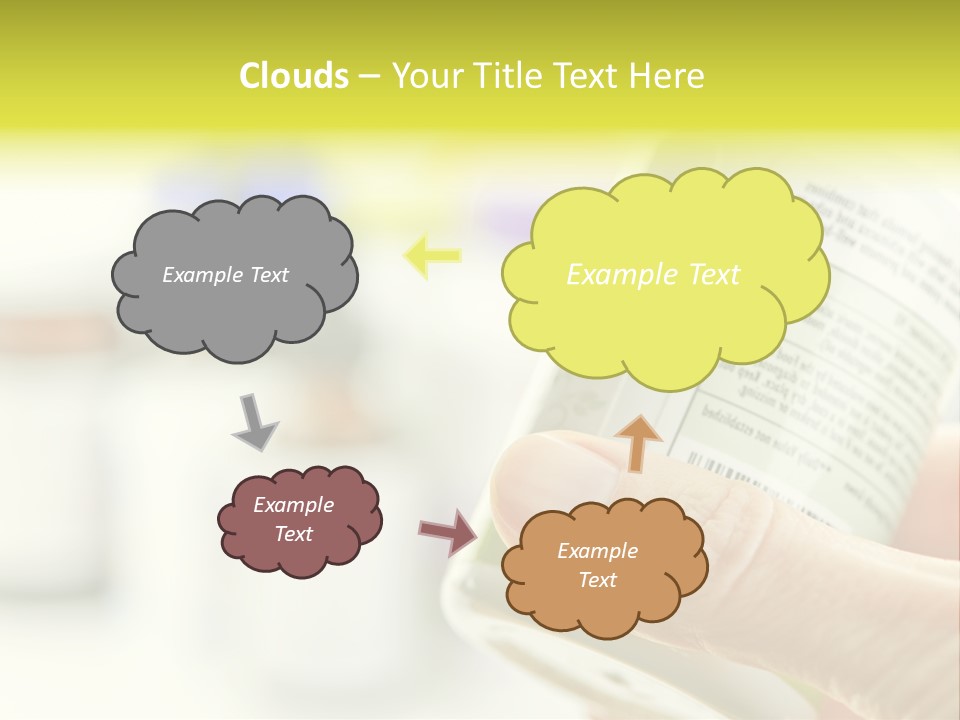 Pharmaceuticals Reading Medicines PowerPoint Template