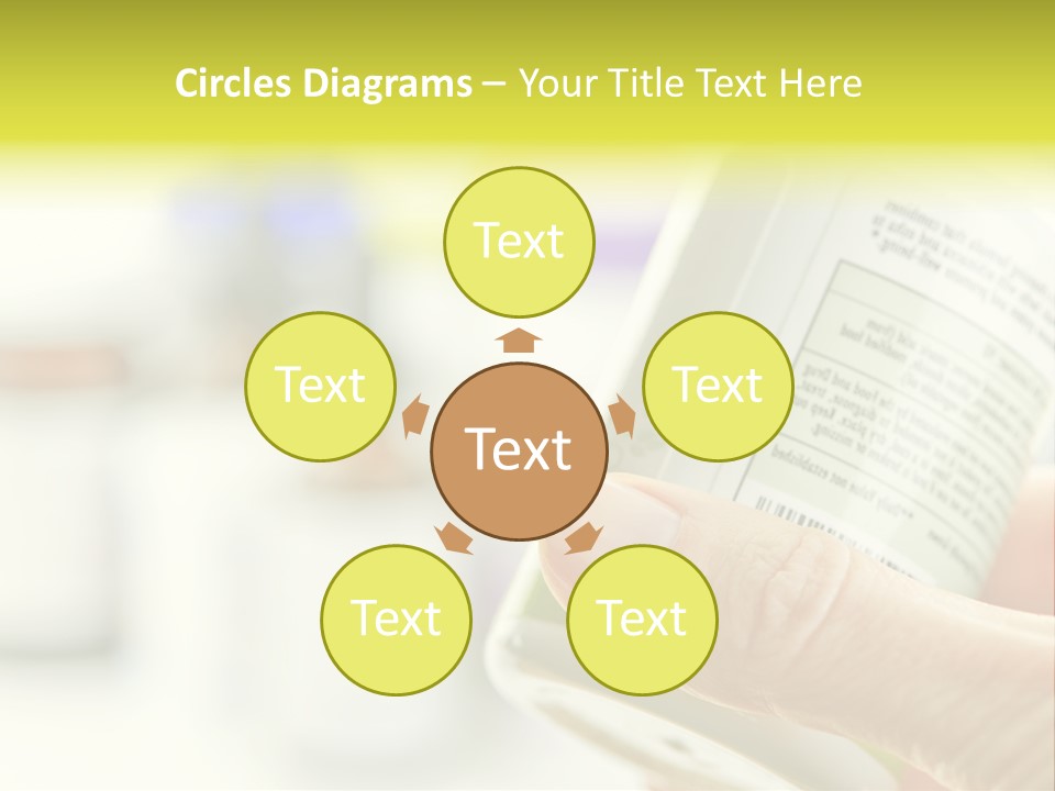 Pharmaceuticals Reading Medicines PowerPoint Template
