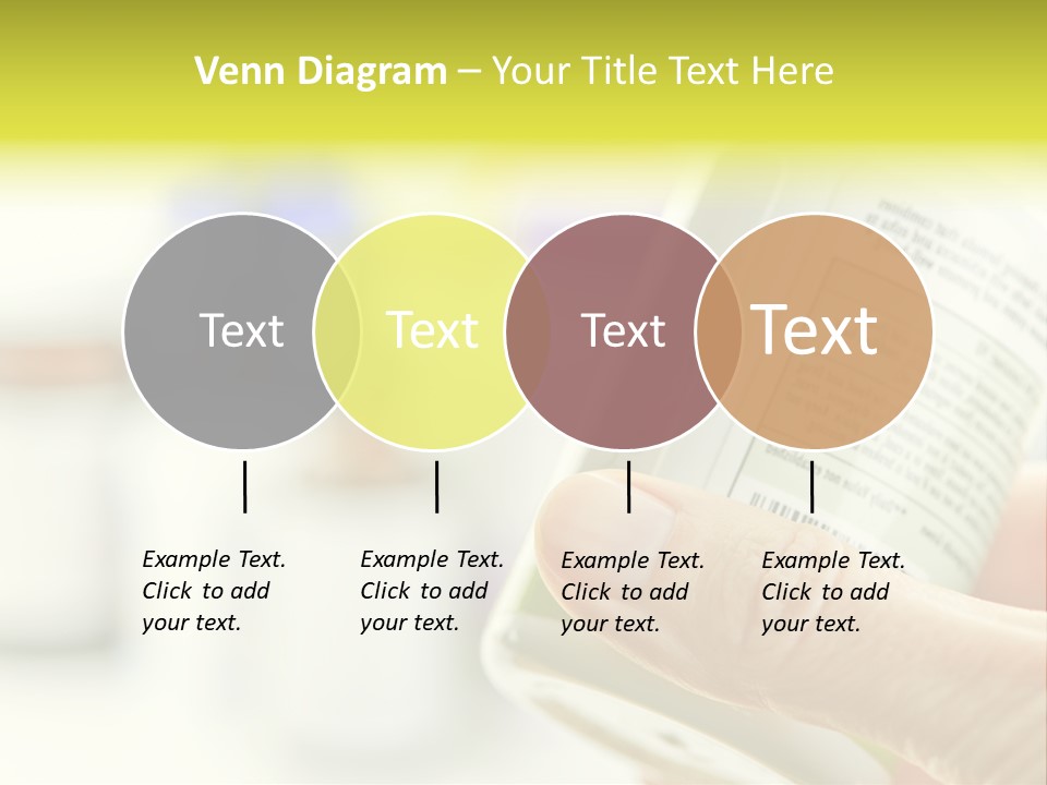 Pharmaceuticals Reading Medicines PowerPoint Template