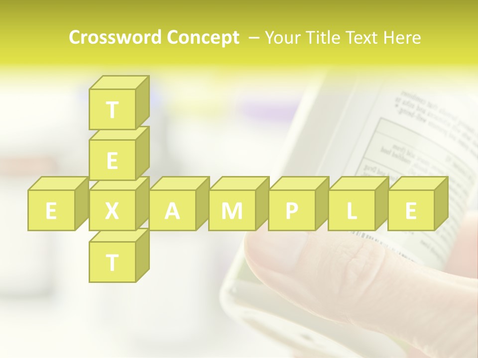 Pharmaceuticals Reading Medicines PowerPoint Template