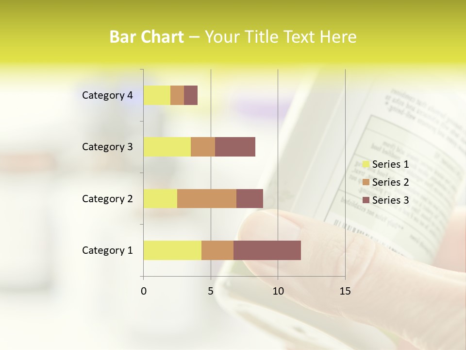 Pharmaceuticals Reading Medicines PowerPoint Template