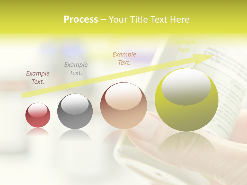 Pharmaceuticals Reading Medicines PowerPoint Template