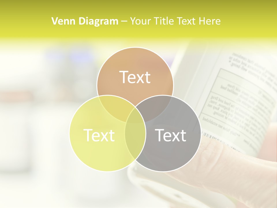 Pharmaceuticals Reading Medicines PowerPoint Template