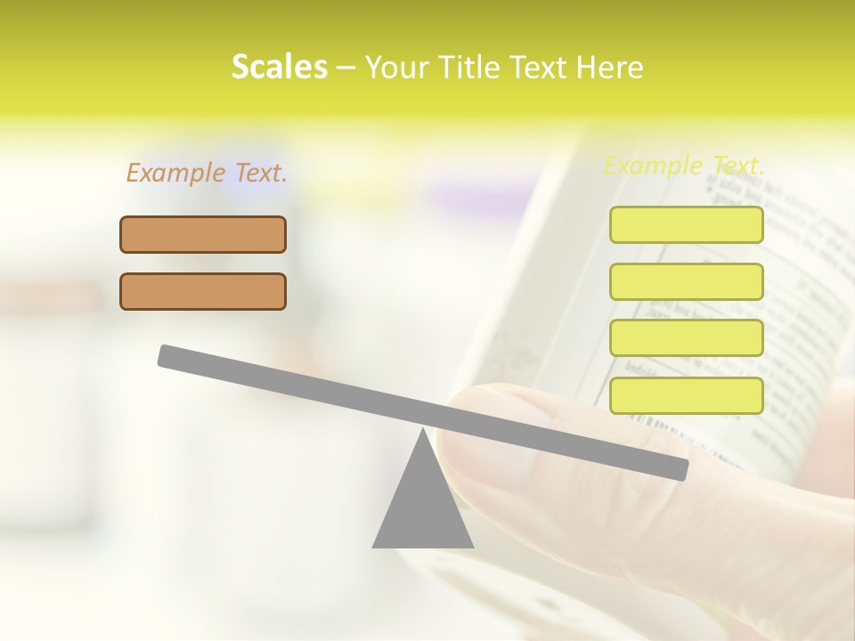 Pharmaceuticals Reading Medicines PowerPoint Template