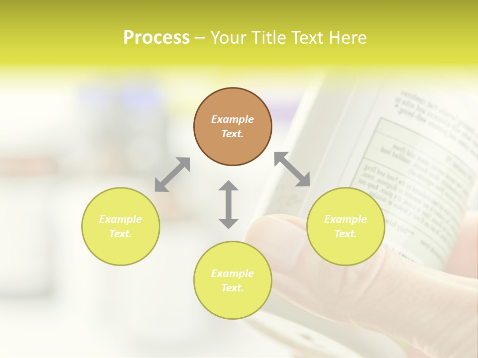 Pharmaceuticals Reading Medicines PowerPoint Template