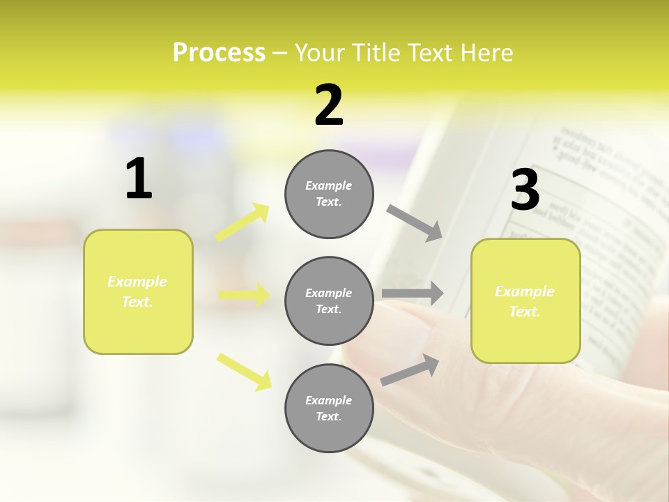 Pharmaceuticals Reading Medicines PowerPoint Template