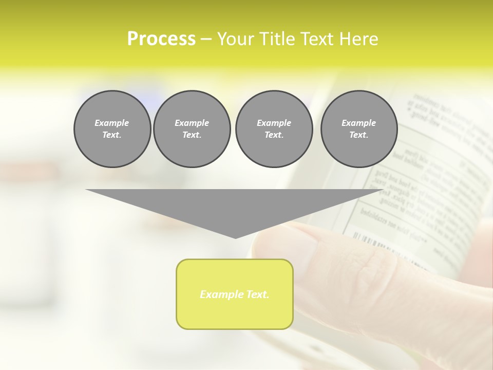 Pharmaceuticals Reading Medicines PowerPoint Template