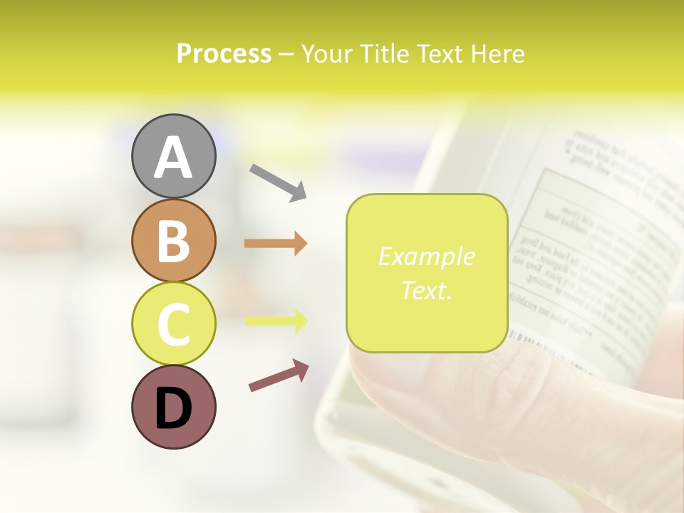 Pharmaceuticals Reading Medicines PowerPoint Template