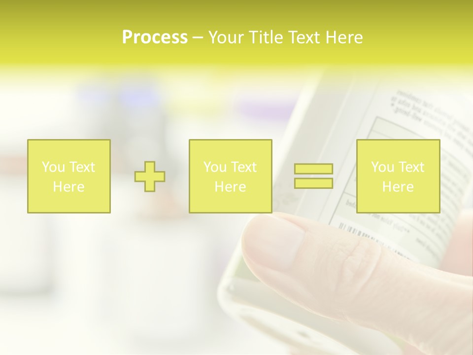 Pharmaceuticals Reading Medicines PowerPoint Template