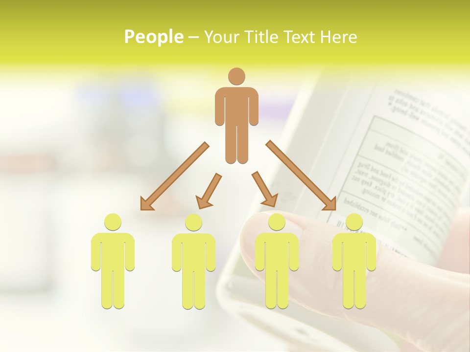 Pharmaceuticals Reading Medicines PowerPoint Template