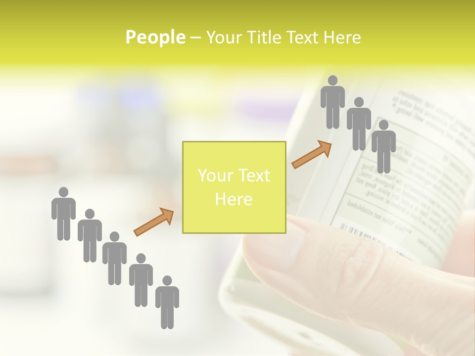 Pharmaceuticals Reading Medicines PowerPoint Template