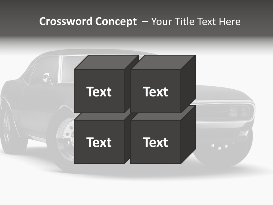 Young Border Blossom PowerPoint Template