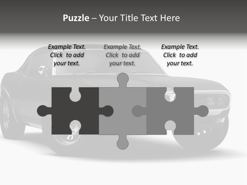 Young Border Blossom PowerPoint Template