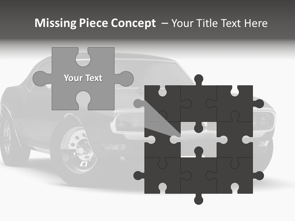 Young Border Blossom PowerPoint Template